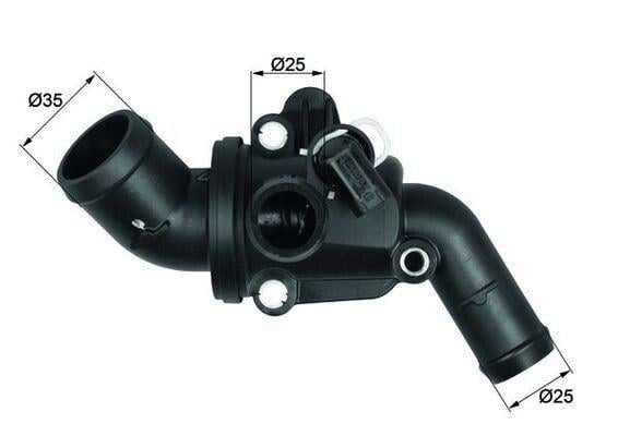 TERMOSTAT KOMPLE MERCEDES-BENZ B-CLASS W245 87C