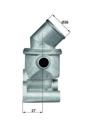TERMOSTAT KOMPLE SEAT MARBELLA 28 87C