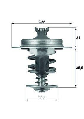 TERMOSTAT LGN 2.2 DZL 96-01 -PARTNER-P406-P307 2.0 HDI