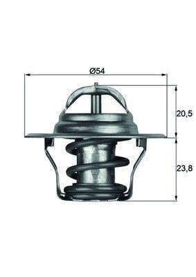 TERMOSTAT NISSAN MICRA II K11 80C