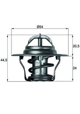 TERMOSTAT NISSAN PICK UP 2.4L Z24 D21 benzinli 85-96 / MICRA 1.3L K11 92-00 ISUZU TROOPER. RODEO 2.3L 2.6L