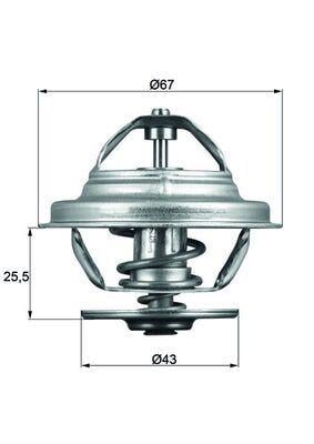 TERMOSTAT Thermostat insert
