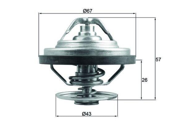 TERMOSTAT Thermostat insert