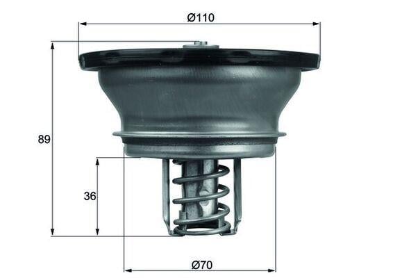 TERMOSTAT Thermostat. heavy duty