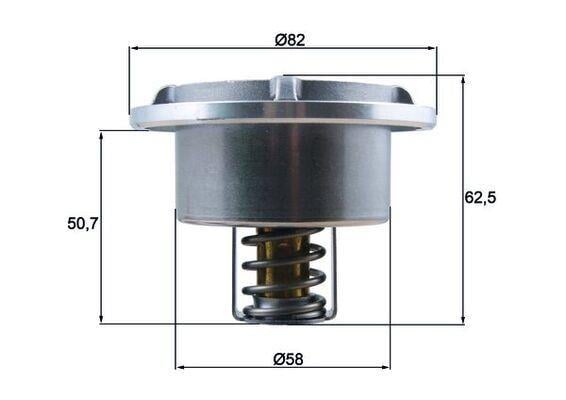 TERMOSTAT Thermostat. heavy duty