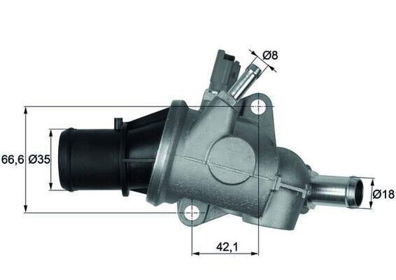 TERMOSTAT Thermostat. integral