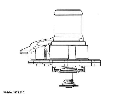 THERMOSTATE DUCATO Bus 244. Z 2.3 JTD