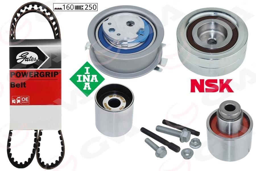 TRİGER SETİ CRAFTER-T6-A3-JETTA-CADDY-POLO-PASSAT 1.6-2.0 TDI CAYB/C/D-CAAB/C-CKUB-CFFB-CFWA-CAGA