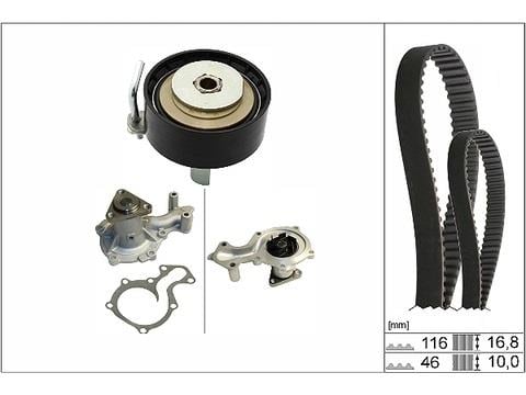 TRİGER SETİ FORD FİESTA-FOCUS-CMAX 12> 1.0 ECOBOOST DİŞ:116-GENİŞLİK:16