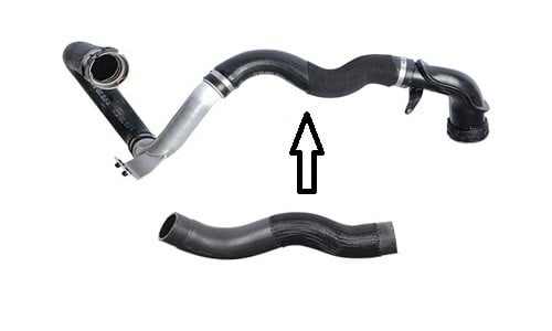 TURBO HORTUMU ARA PARÇA ÇIKIŞ OPEL MOKKA 12-> 1.6 A-B-D16DTH-DTN-DTU