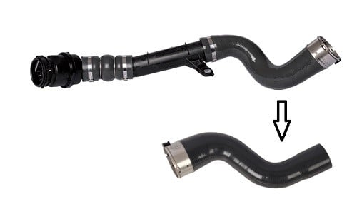 TURBO HORTUMU PLASTİK BORU HARİÇ MEGANE IV -SCENIC IV -TALISMAN -KADJAR -NISSAN QASHQAI II 1.5DCI