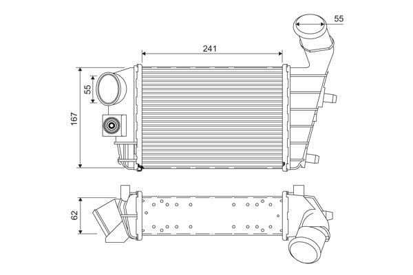 TURBO RADYATÖRÜ ALFA ROMEO 147 JTD
