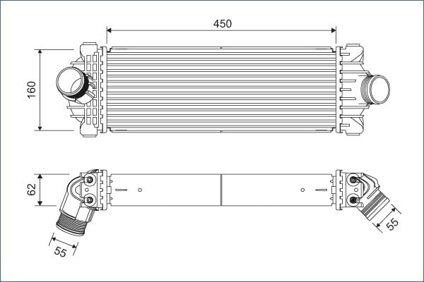 TURBO RADYATÖRÜ FORD TRANSIT V363