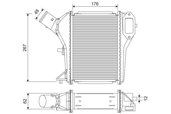 TURBO RADYATÖRÜ HONDA CR V-IV