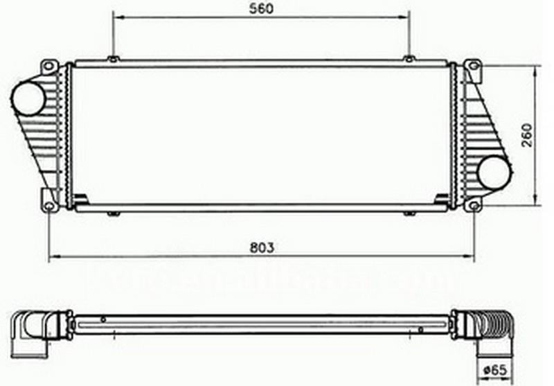TURBOSARJ RADYATORU MERCEDES SPRINTER B901>B905 . VW LT 28-35-46