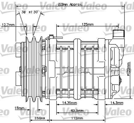 UNİVERSAL KOMPRESÖR TM13 2AG 12V