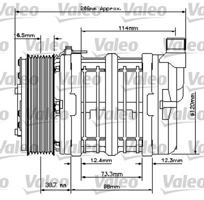 UNİVERSAL KOMPRESÖR TM15 2AG 24V