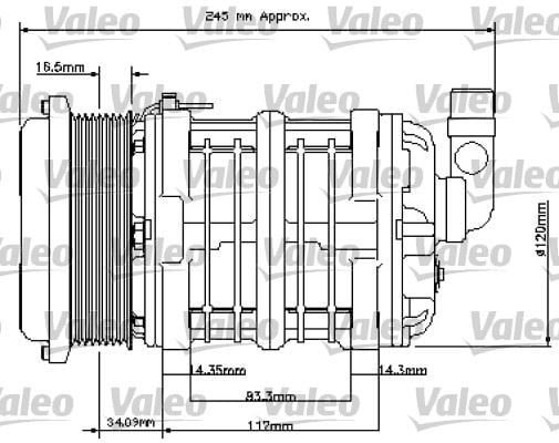 UNİVERSAL KOMPRESÖR TM15 8GR 12V