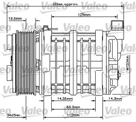 UNİVERSAL KOMPRESÖR TM16 8GR 12V