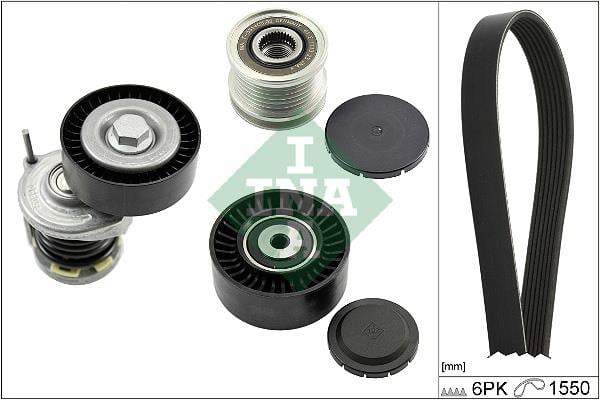 V KAYIŞ SETİ T5.5-CRAFTER-POLO-PASSAT-GOLF6 1.2 TDI 1.6 TDI-2.0 TDI 2010> CAAA-CAAB-CAAC-CAYB-CAYC- CAYD-CBAA-CBAB-CBAC-CKUB-CKTB-CFWA