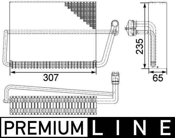 Verdampfer MB S-CL.