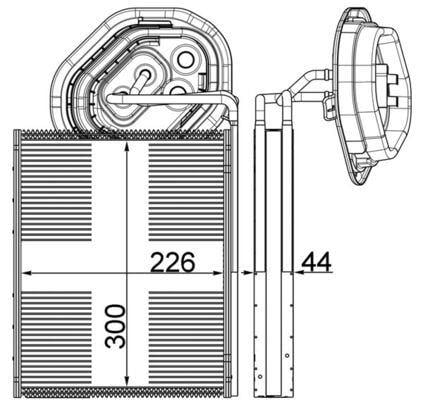 Verdampfer MB S-CLASS W222
