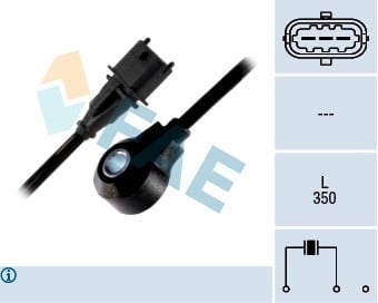 VURUNTU SENSÖRÜ OPEL ASTRA G 98>04 VECTRA B 96>02 1.8 X18XE1 VECTRA C 02>08 ZAFIRA B 05>12 2.2 Z22YH