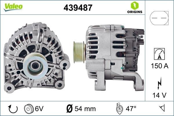 x ALTERNATÖR BMW 150A E46 318D 320D 330D 98-05 X3 E83 2.0D 3.0D 04 >08 > X5 E53 3.0D 03 >