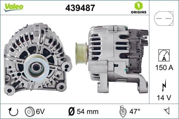 x ALTERNATÖR BMW 150A E46 318D 320D 330D 98-05 X3 E83 2.0D 3.0D 04 >08 > X5 E53 3.0D 03 >
