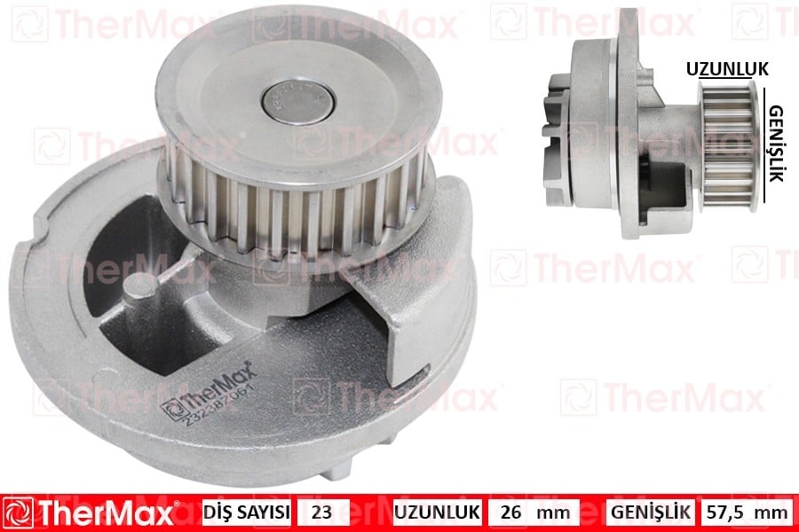 x DEVİRDAİM ASTRA G-H-VECTRA B-C-MERIVA-ZAFIRA 1.8-1.8 16V PA727 T