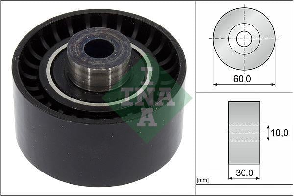 x EKSANTRİK GERGİ RULMANI P206-307-406-407-607-EXPERT-C4-C5-C8-JUMPY 1.8i 16V-2.0 16V-2.0-2.2-2.2