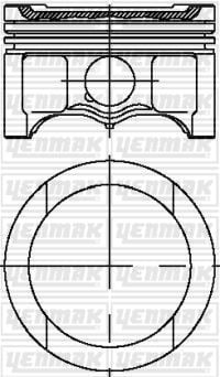 x MOTOR PİSTON SEGMAN STD CADDY-GOLF-JETTA-PASSAT-TOURAN-A3-A4-LEON-TOLEDO-OCTAVIA 1.6 00-15 81