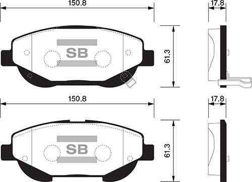 x ÖN BALATA AVENSIS 2.2 D4D-VERSO 2.2 D4D-2.2D 2011 >