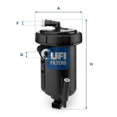 x YAKIT MAZOT FİLTRESİ BOXER-JUMPER 2.2HDİ 06 > 100/120BG DUCATO 2.2D 100BG