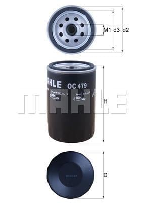 YAĞ FİLTRESİ FORD ESCORT/FOCUS/MONDEO/MAZDA 1.25-1.4-1.6 BENZİN UZUN TİP ESKİ MODEL
