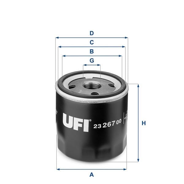 YAĞ FİLTRESİ FORD FOCUS/MONDEO/FIESTA/MAZDA/ESCORT-1.25-1.4-1.6 BENZİN S MAX 07>14 1.6 ZETEC VOLVO C30 S40 S80 V40 V50 V60 V70