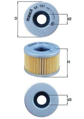 YAĞ FİLTRESİ Oil filter element