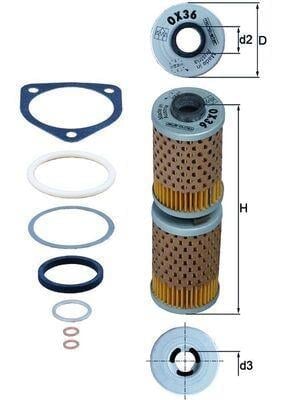 YAĞ FİLTRESİ Oil filter element