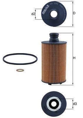 YAĞ FİLTRESİ Oil filter element