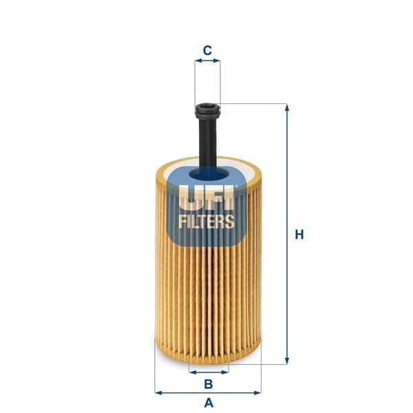 YAĞ FİLTRESİ PARTNER-BERLINGO 96- -P106 97- -P206 98- -P306 93-01 -P307- C3 02 - 1.4-1.6 16V