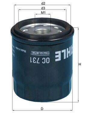 YAĞ FİLTRESİ Spin-on oil filter