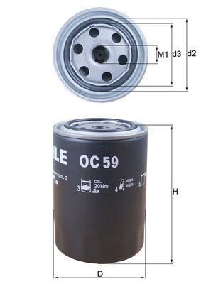 YAĞ FİLTRESİ Spin-on oil filter