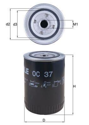 YAĞ FİLTRESİ Spin-on oil filter