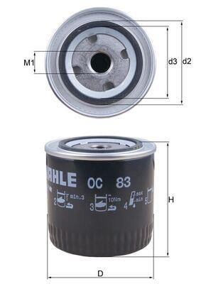 YAĞ FİLTRESİ Spin-on oil filter