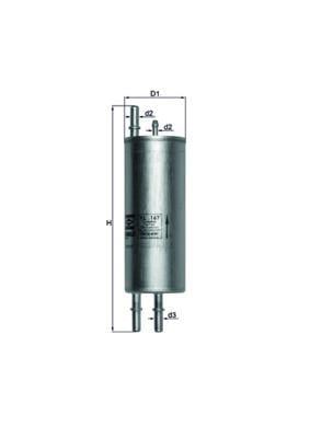 YAKIT FILTRESI BMW N62 M54 M62 E38 E39 E53 M62 B44 LAND ROVER VOGUE L322 02>05
