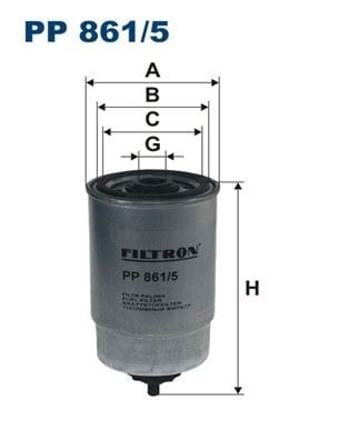 YAKIT FİLTRESİ DAFTRUCKS45-SERİE.55-SERİE.F1000-1900.F600-900