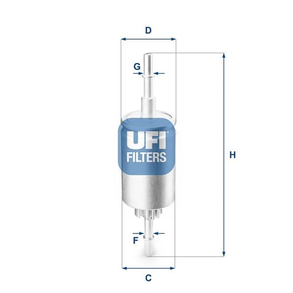 YAKIT FİLTRESİ FIESTA FUSION 02> 1.4 ZETEC-S BENZİN FİLTRESİ