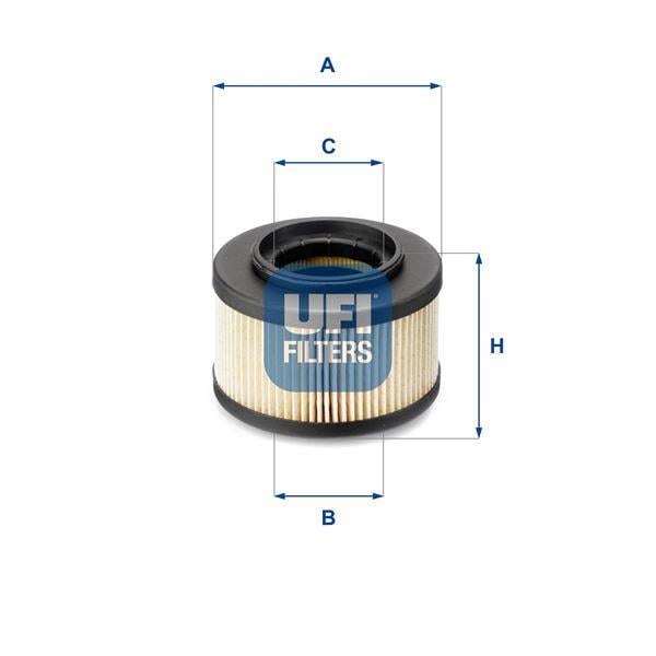 YAKIT FILTRESI MERCEDES G-CLASS OM612 W461 W463 . CHRYSLER VOYAGER III 2.5 CRD
