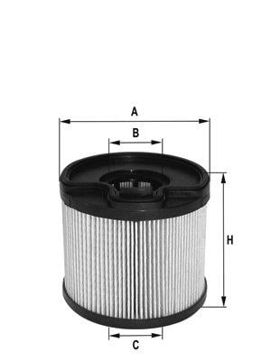 YAKIT FİLTRESİ PARTNER-BERLINGO-C5-JUMPY-XSARA-SCUDO-P206-P307-P406-P607-P806-EXPERT 2.0HDI