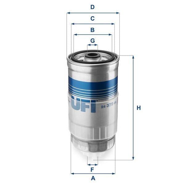 YAKIT FİLTRESİ PASSAT 1.9 TDI 97-00 -AUDI A4-A6-AUDI 80-VOLVO S70 OE
